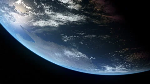 Stationary Orbit over Australia - CG Earth 4k HD Stock Footage