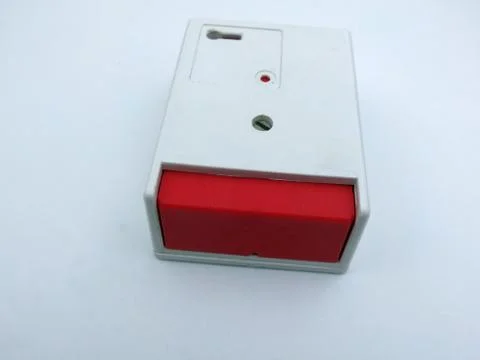 Stationary panic button Fotos Stock