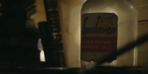 Stationary shot of an old jar Stock Footage 60227147