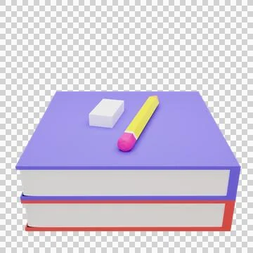 Stationery back to school concept Stock Illustration