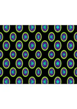 Stationery Background With Patterned Design Border Stock Illustration