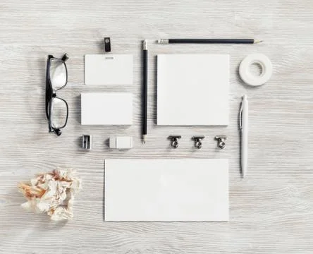 Stationery mock up Foto stock