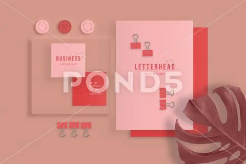 Stationery Mockup PSD Template