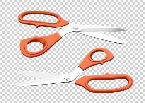Stationery Scissors Stock Illustration