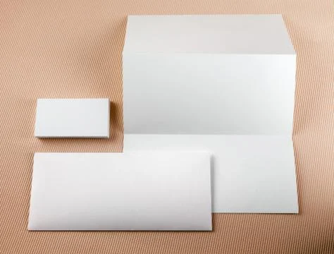 Stationery set on color background Stock Photos