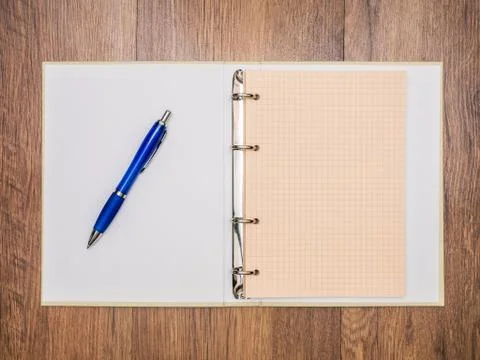 Stationery on the table Stock Photos