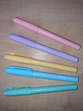 Stationery, various household items and decor. Stock Photos