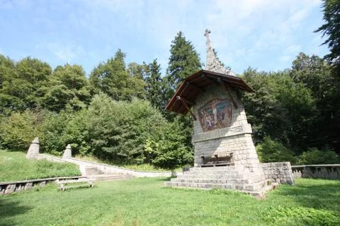 Stations of cross Stock Photos