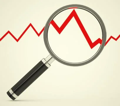 The statistic analysis Stock Illustration