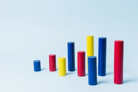 Statistic bars Stock Photos