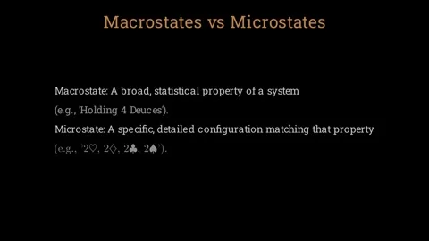 Statistical Mechanics Cards Stock Footage 336565608