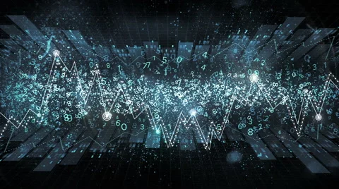 Statistics Background Loop Stock Footage 58634044