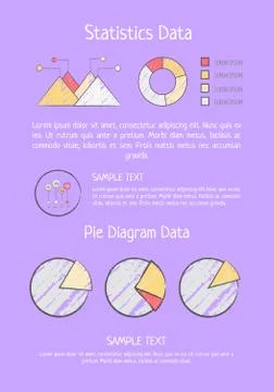 Statistics Data Analysis Vector Illustration イラスト素材