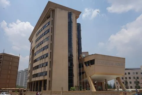 Statistics House in Kampala Stock Photos