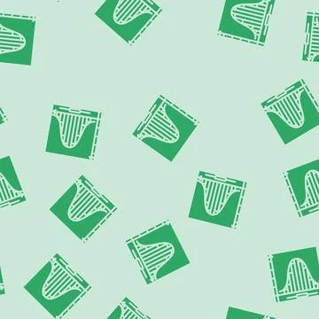 Statistics math science education glyph vector seamless pattern Stock Illustration
