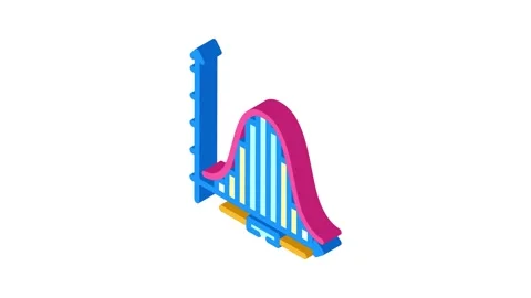 Statistics math science education isometric icon animation Stock Footage 327292199