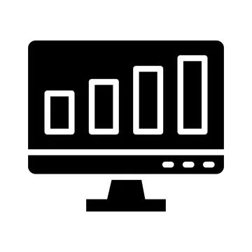 Statistics Vector Icon Design Illustration Stock Illustration