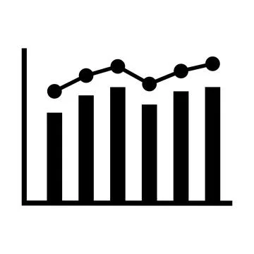 Statistics vector icon Stock Illustration