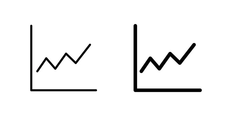 Stats icon graphic design. web icons vectors 库存插图