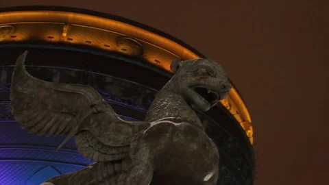 Statue 2 库存影片 128191500