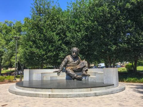 Statue of Albert Einstein Stock Photos