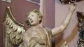 Statue of Angel in art museum in Ivano-Frankivsk, Ukraine HD Footage