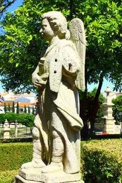 Statue of an angel Stock Photos