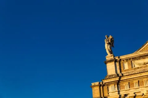 Statue of an angel Foto stock