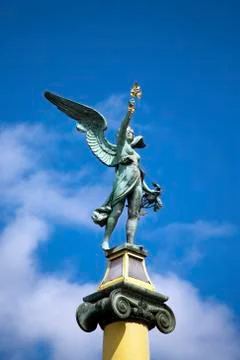 Statue of an angel Stock Photos