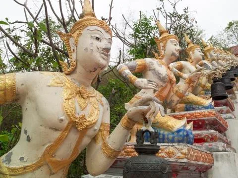 Statue of angels Stock Photos