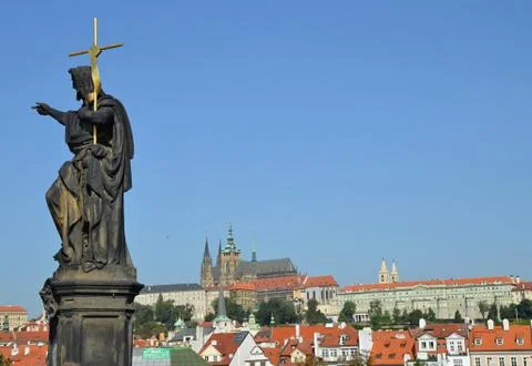 Statue of the Apostles Stock Photos