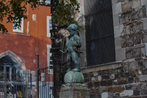 Statue of Aquarius Stock Photos