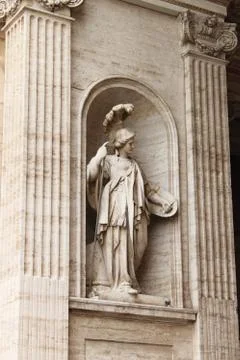 Statue of Athena Stock Photos