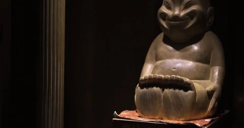 Statue of Billiken Stock Footage 87138323