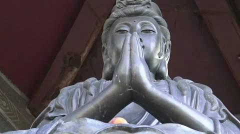 Statue of Buddha Stock Footage 54662632