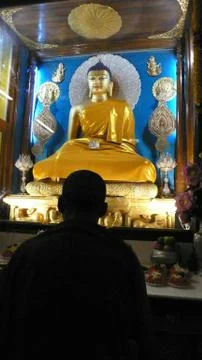 Statue of Buddha, India Stock Photos