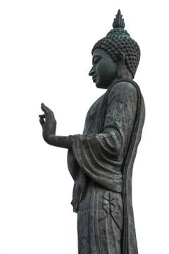 Statue of buddha at peace Stock Photos