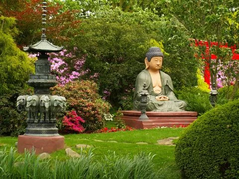 Statue of buddha Stock Photos