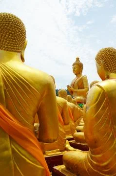 Statue of Buddha Stock Photos