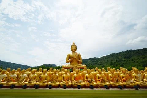 Statue of Buddha Stock Photos