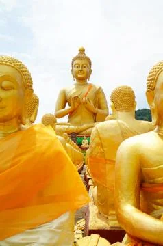 Statue of Buddha 库存照片