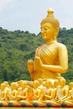 Statue of Buddha Stock Photos