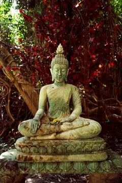 Statue of Buddha Stockfoto's