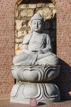 Statue of a Buddha Stock Photos