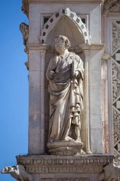 Statue of the Cappella di Piazza Stock Photos