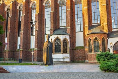 Statue of cardinal Stock Photos
