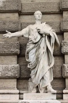 Statue of cicero Stock Photos