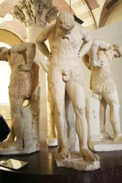 Statue Consternation Stockfoto's