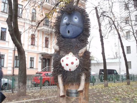 Statue of crew cut  Stock Photos
