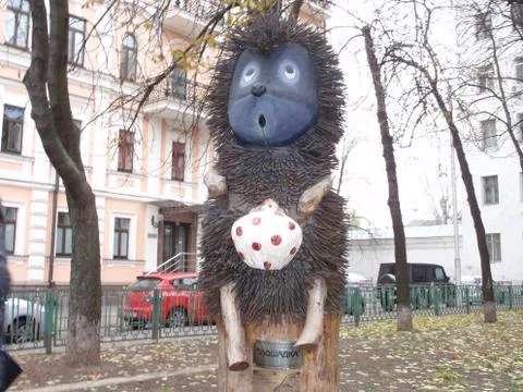 Statue of crew cut  Stock Photos